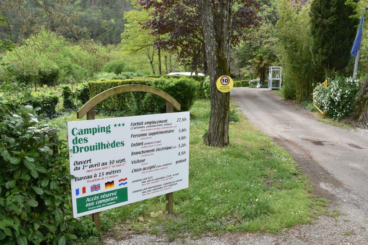 Camping Des Drouilhedes Peyremale Exterior foto